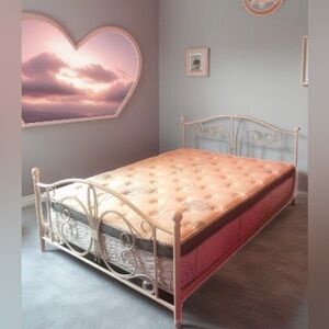 Mattress full size soft plush gel infused memory foam 13 “